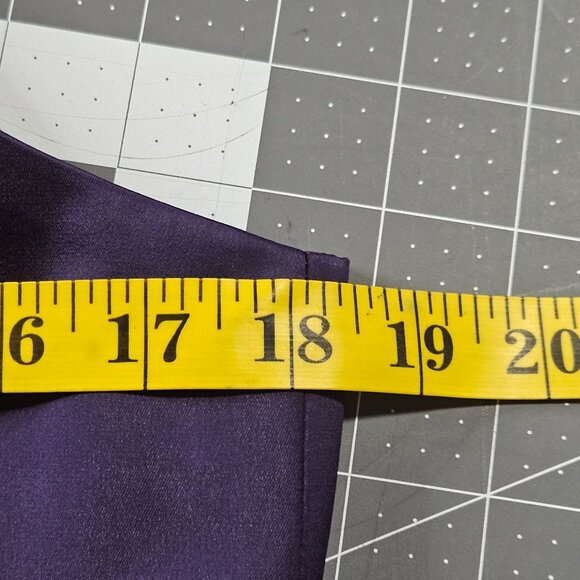 Designer Jason Wu Purple Satin Sleeveless Tailored Vest 10 Quiet Luxury Boho - Picture 6 of 14